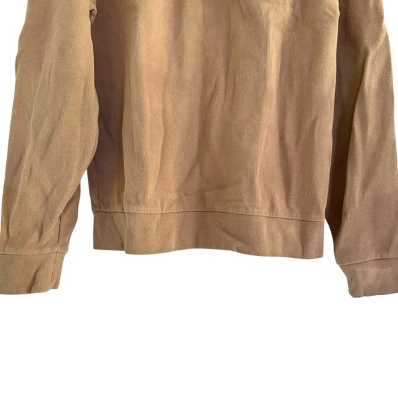 Banana Republic Turtleneck Mens Tan Long Sleeve Pullover Sweater Size M - Picture 3 of 10